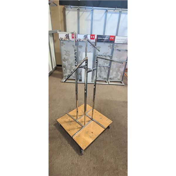 WATERFALL CLOTHING DISPLAY RACK PLEASE SEE IMAGES