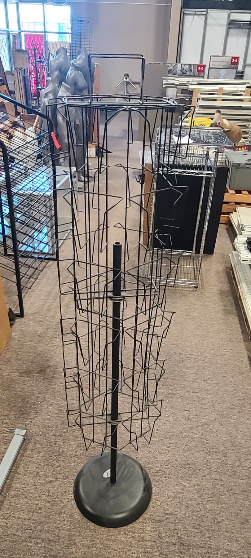 Rotating Chart Racks ROTATING CARD DISPLAY RACK