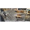 Image 1 : QTY 14 ROLLING RACK DIVIDERS