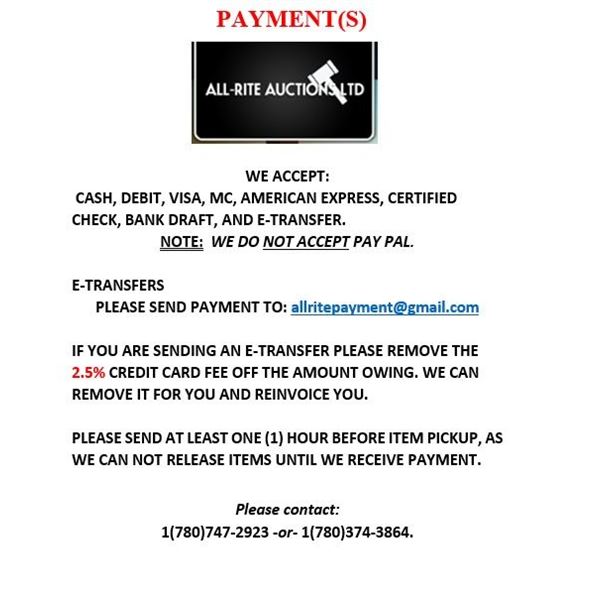 PAYMENT INFORMATION