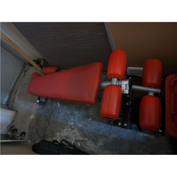 MATRIX ADJUSTABLE DECLINE SIT UP BENCH