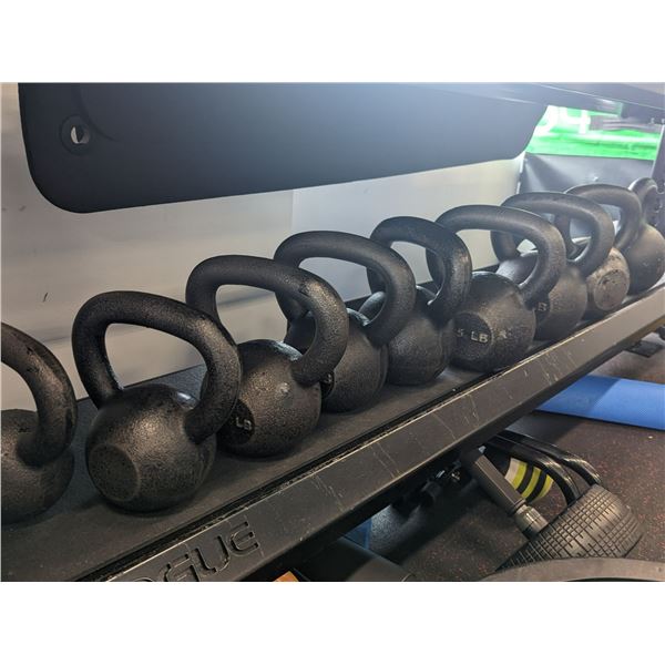 9 KETTLE BELLS 15LB, 20LB,25LB, 30LB, 35LB, 40LB, 45LB