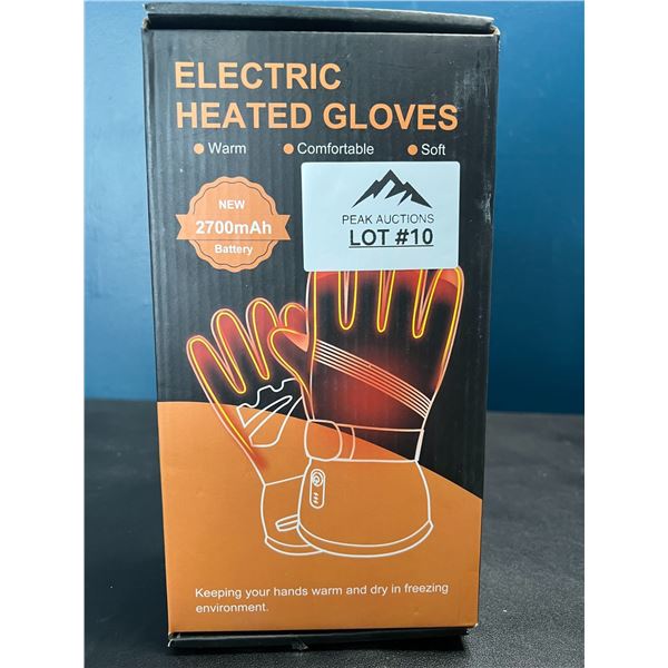 Lot of 1 Pair of Heated Gloves w/ Powerbanks