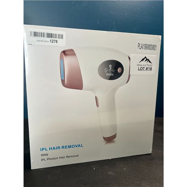 Lot of 1 IPL Hair Removal Laser Device