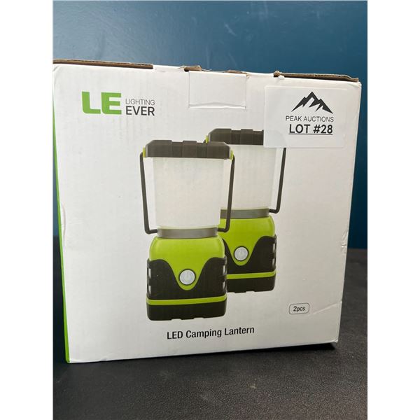 Lot of LED Camping Lanterns (2pack)