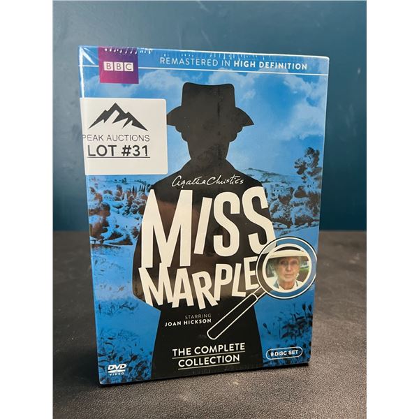 Lot of 1 Miss Marple Agatha Christie The Complete Collection DVD Set