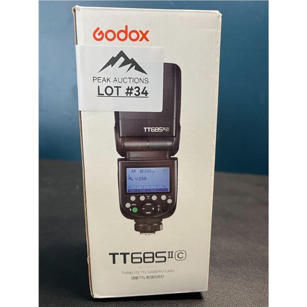 Lot of 1 GoDox TT685 Thinklite TTL Camera Flash