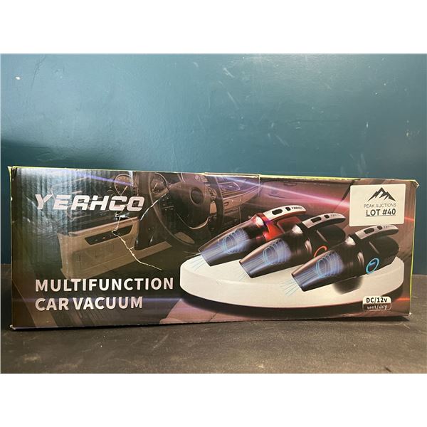 Lot of 1 Multifunction Car Vacuum