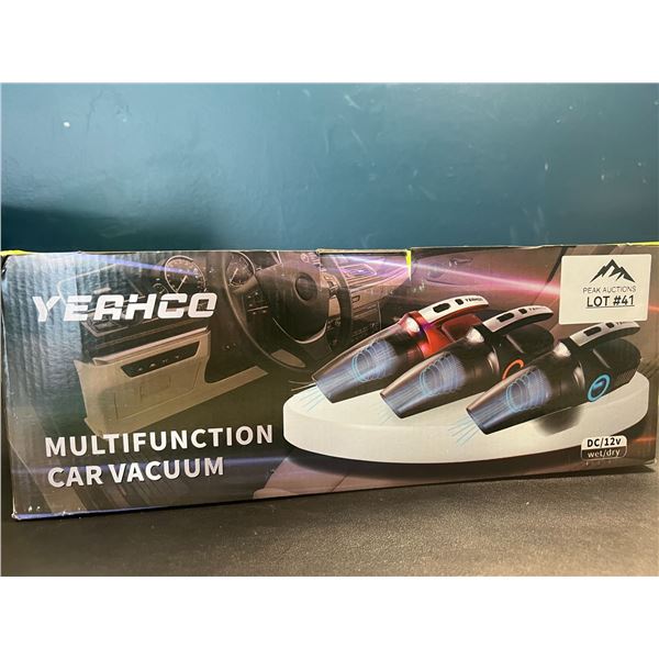 Lot of 1 Multifunction Car Vacuum