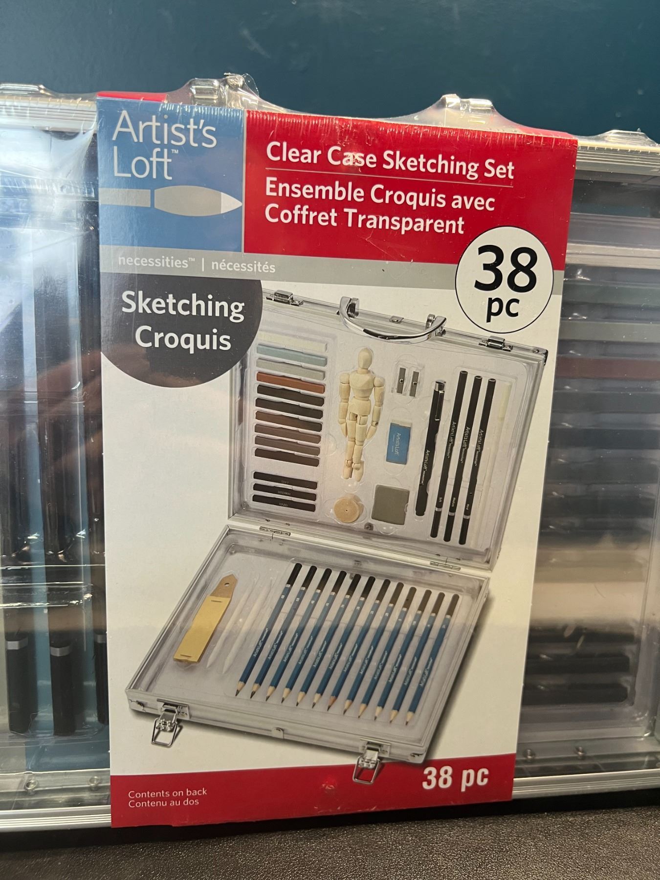Loft Kit Drawing Lot of 2 Artist's Loft Sketching/Drawing Sets - 38PCS each