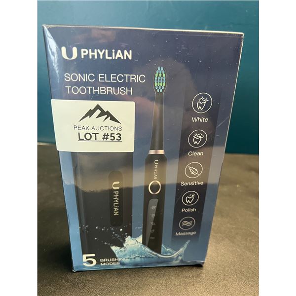 Lot of 1 Uphylian Sonic Electric Toothbrush