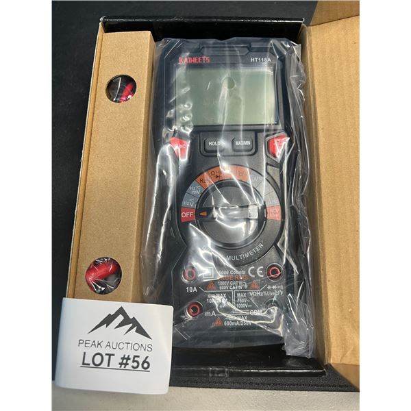 Lot of 1 Digital Multimeter Tool
