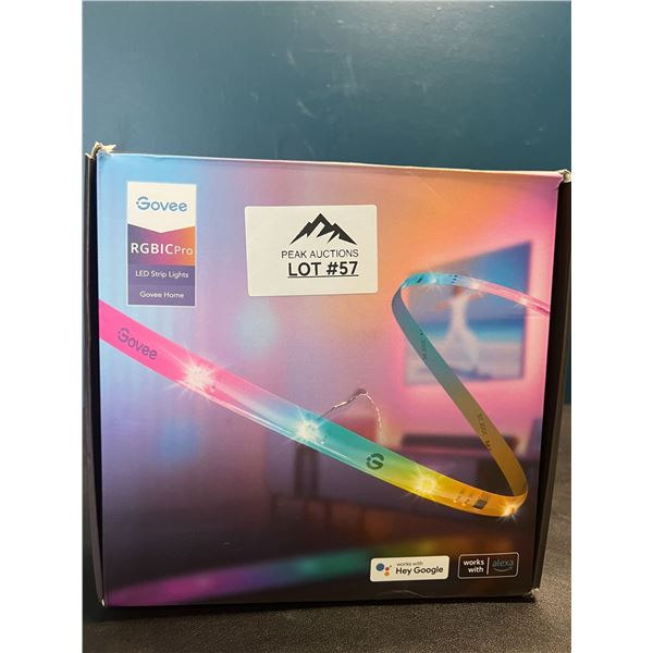 Lot of 1 Govee RGBIC Pro LED Strip Light Kit - 65.6FT Length