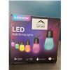 Image 1 : Lot of 1 Asahom LED Multi-Color Bulb String Lights w/ Wireless Control - 48FT Length