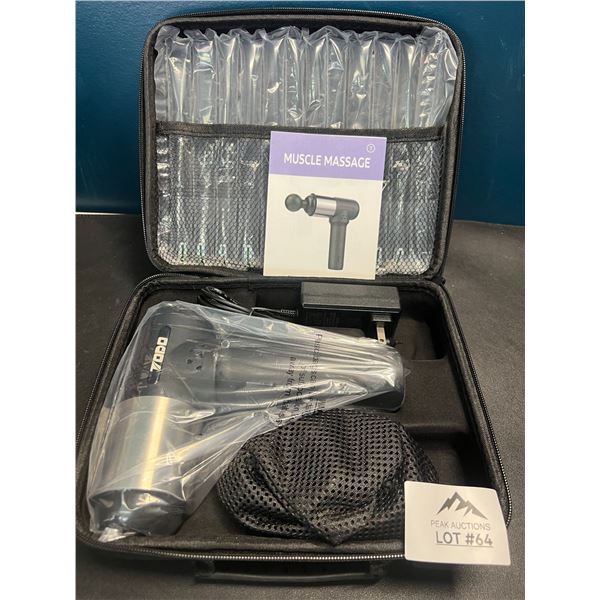 Lot of 1 Handheld Deep Tissue Portable/Rechargeable Massage Gun