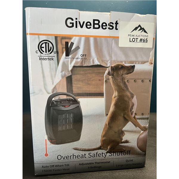 Lot of 1 Electric Heater