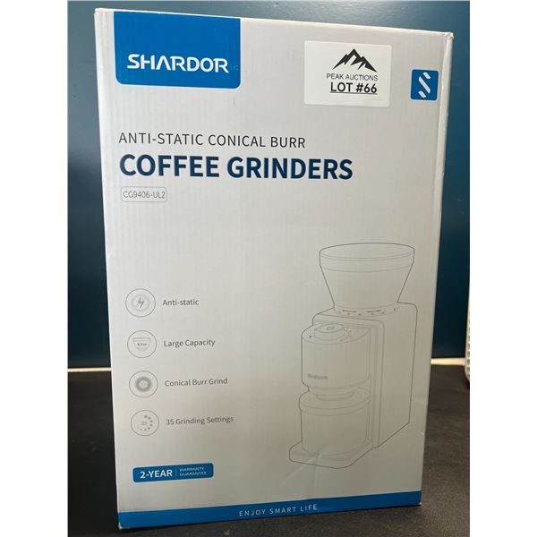 Lot of 1 Shardor Conical Curr Coffee Grinder
