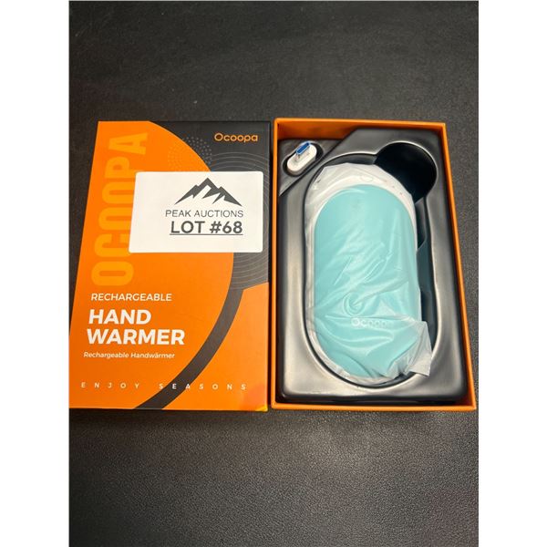 Lot of 1 Ocoopa Rechargeable Pocket Hand Warmer/Portable Powerbank