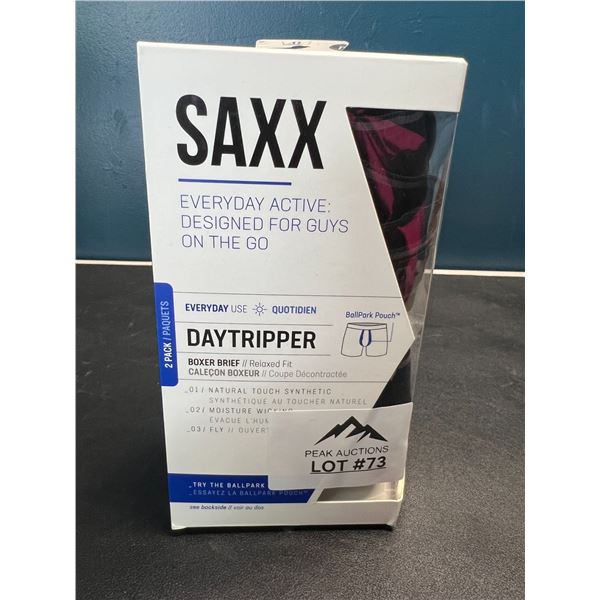 Lot of SAXX Daytripper Boxer Briefs (2PACK) - Size Large