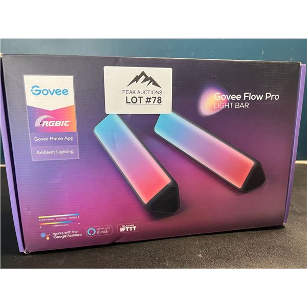 Lot of Govee Flow Pro LED Smart Light Bars