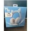 Image 1 : Lot of 1 K9 Professional Gaming Headset - Kitty Ear Gaming Headset - Blue