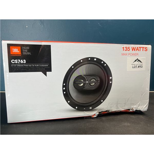 Lot of JBL CS763 6-1/2" Car Audio Speakers - 2pack