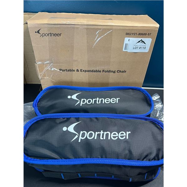 Lot of 1 Sportneer Portable & Expandable Folding Chair