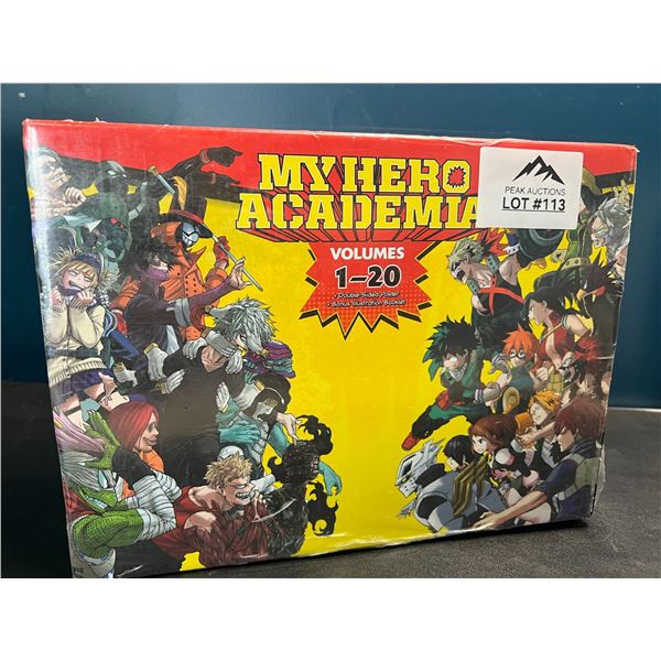 Lot of 1 My Hero Academia Volumes 1-20 Book Set
