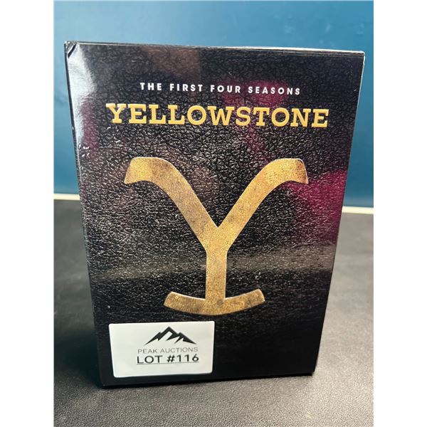 Lot of 1 Yellowstone: The First Four Seasons DVD Set