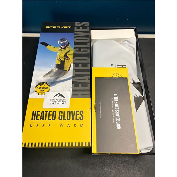 Lot of 1 Pair of Heated Gloves w/ Powerbanks