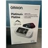 Image 1 : Lot of 1 OMRON Platinum Upper-Arm Blood Pressure Monitor