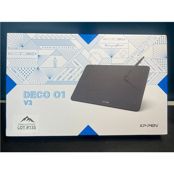 Lot of 1 XP-PEN Deco 01 V2 Digital Drawing Pad