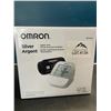Image 1 : Lot of 1 OMRON Silver Upper Arm Blood Pressure Monitor