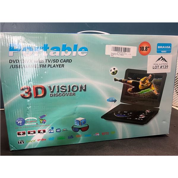 Lot of 1 Portable DVD Player