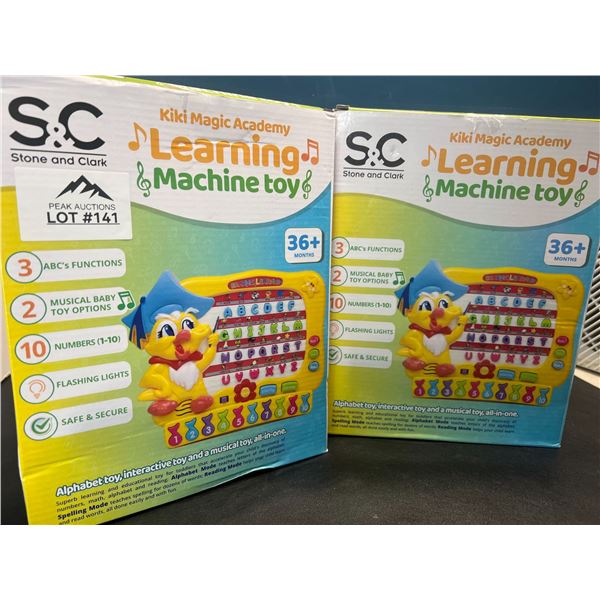 Lot of 2 Interactive Alphabetical/Musical Learning Toys