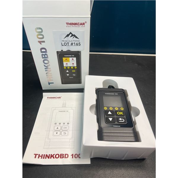 Lot of 1 ThinkOBD 100 Car Diagnostic Scanner Tool