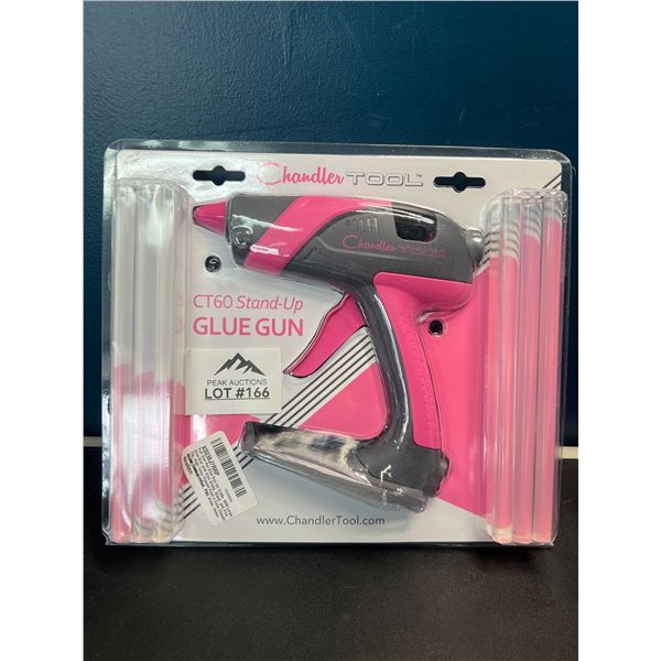 Lot of 1 ChandlerTools Stand-Up Hot Glue Gun Kit - Pink