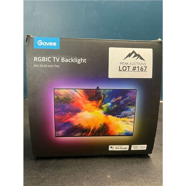 Lot of 1 Govee RGBIC TV Backlight - For 55-65inch TV's