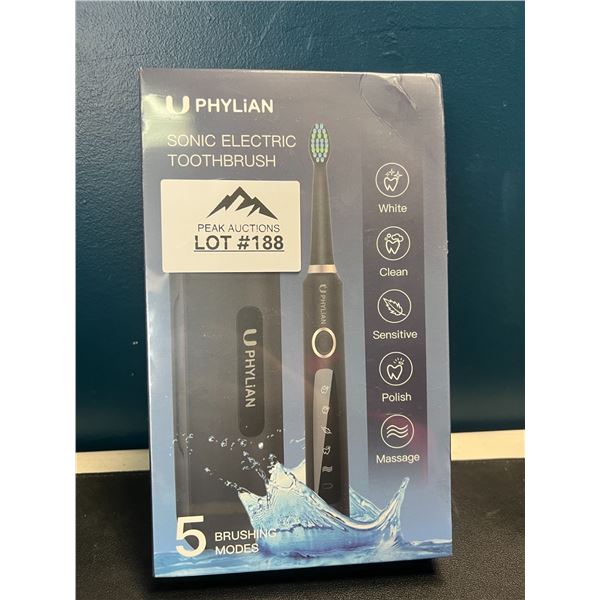 Lot of 1 Uphylian Sonic Electric Toothbrush