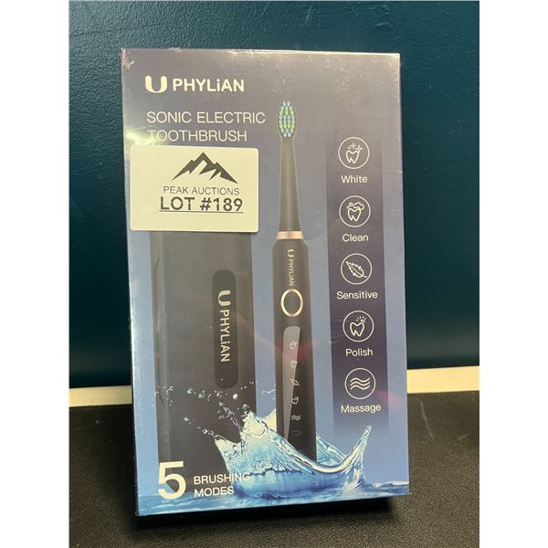 Lot of 1 Uphylian Sonic Electric Toothbrush