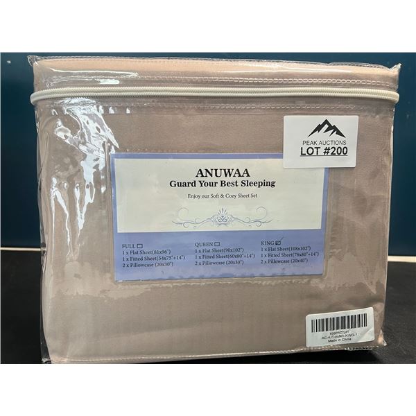 Lot of 1 Queen Sheet Set - 4 Piece