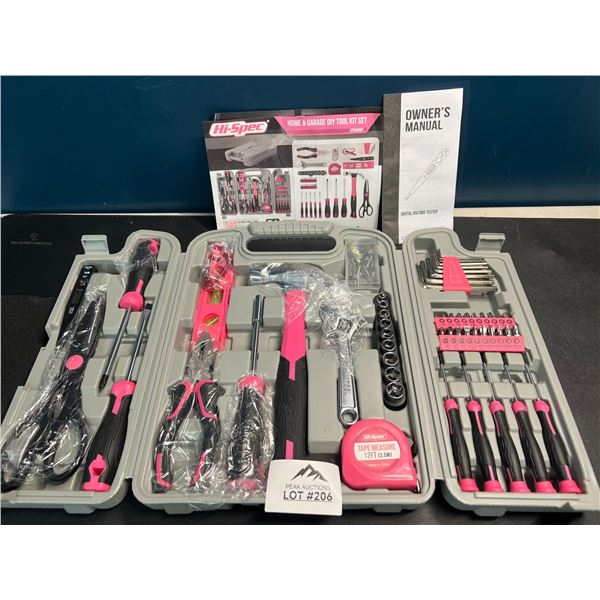 Lot of 1 DIY Tool Kit Set - Pink