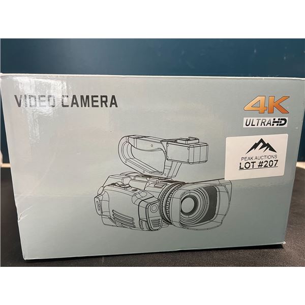 Lot of 1 4K Ultra HD Video Camcorder