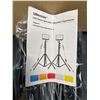 Image 3 : Lot of 2 Ubeesize LED Video Lighting Kits w/ Adjustable Tripod Stand (2 per box)