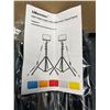 Image 3 : Lot of 2 Ubeesize LED Video Lighting Kits w/ Adjustable Tripod Stand (2 per box)