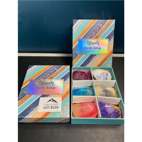 Lot of 2 BffBeauty Rock Soap Kits - 6pcs per box