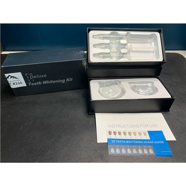 Lot of 2 Deluxe Teeth Whitening Kits