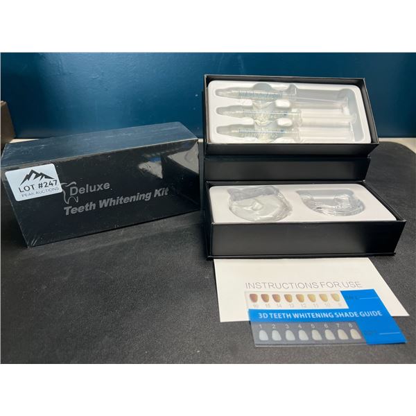 Lot of 2 Deluxe Teeth Whitening Kits