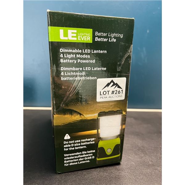 Lot of 2 LED Dimmable Lanterns