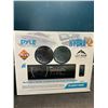 Image 1 : Lot of 1 PYLE Hydra Marine Stereo Receiver & Speaker Kit w/ Wireless BT Streaming
